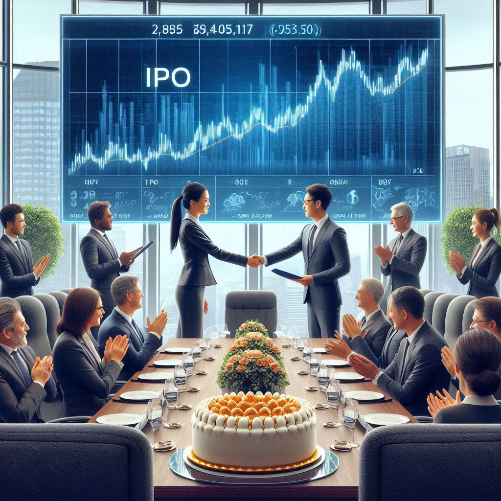 주식 상장 (IPO) 이미지